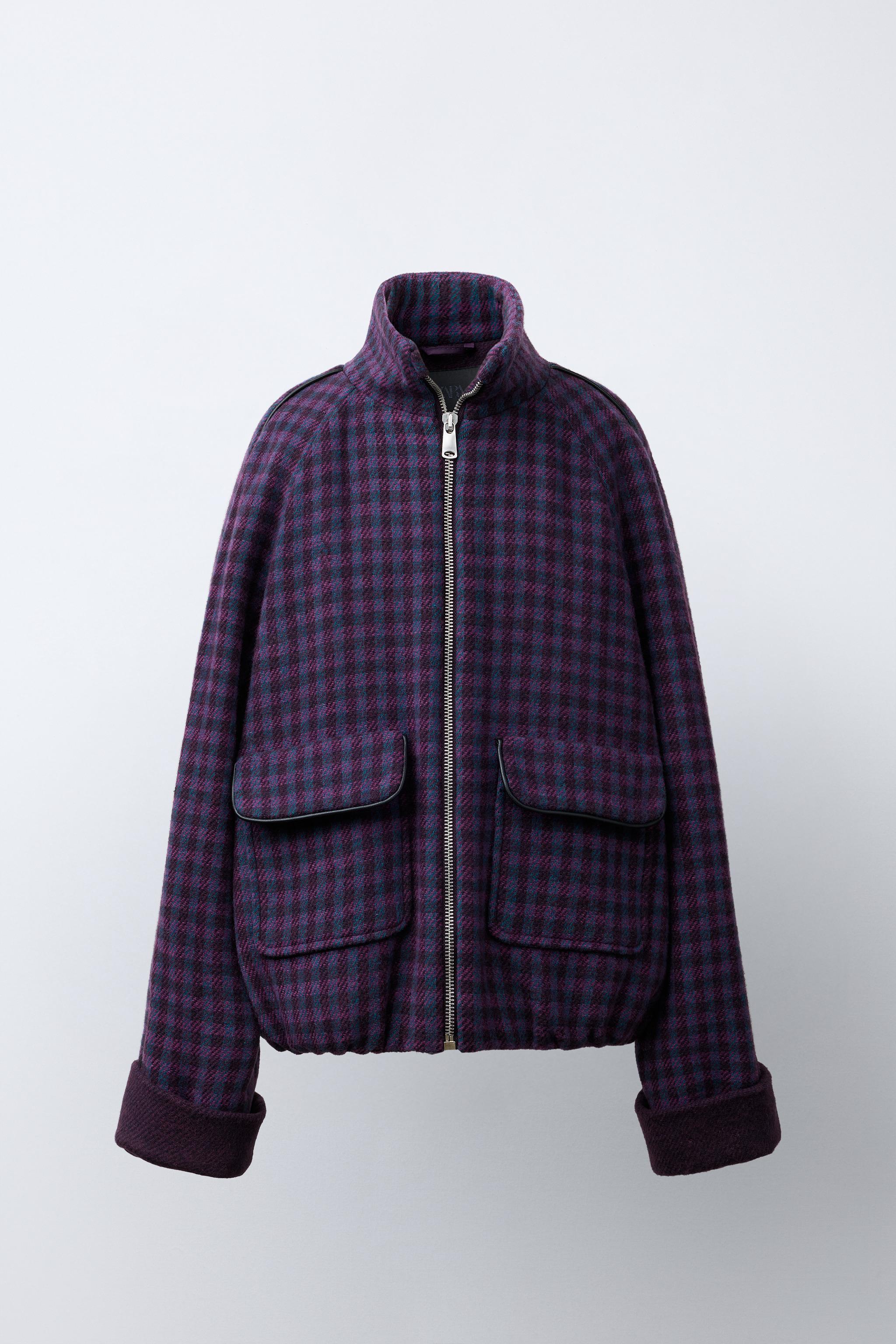 GINGHAM CHECK JACKET